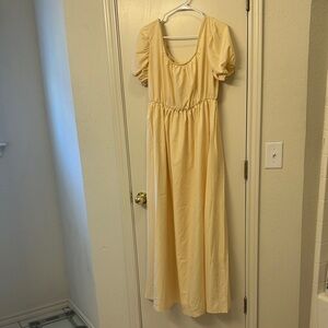 Regency Cream Maxi Dress